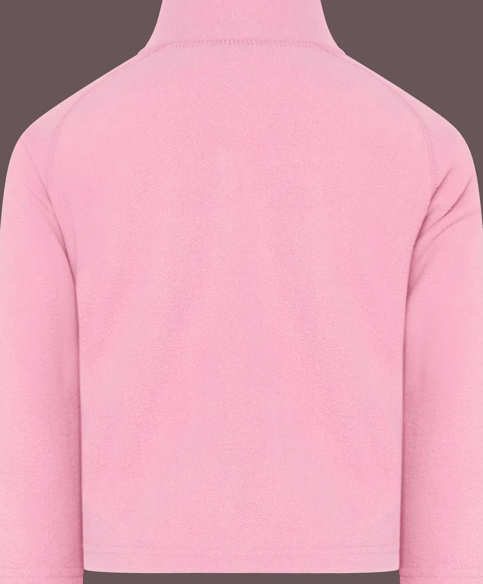 Monte Kids 10 Jumper Med Hel Dragkedja Light Heather Pink