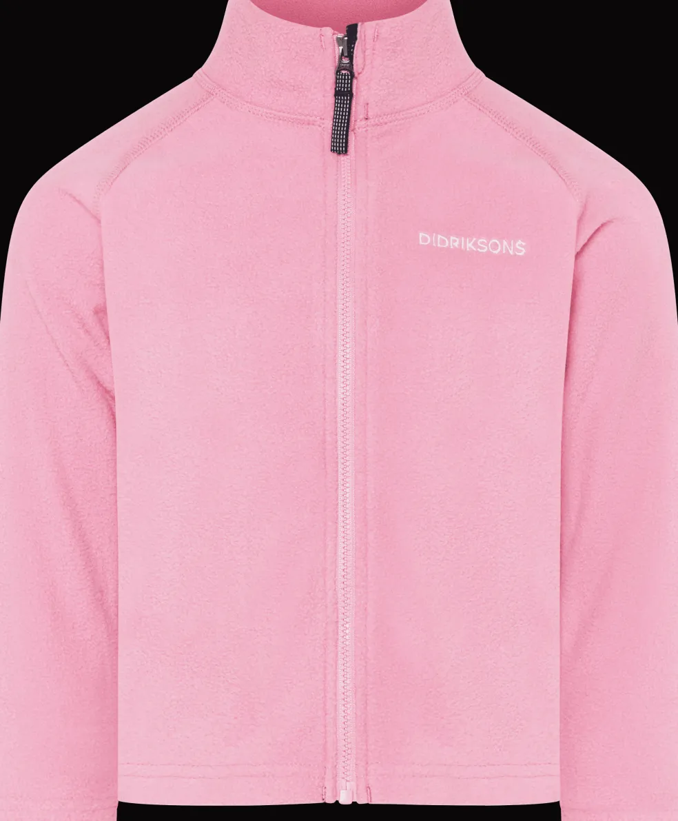 Monte Kids 10 Jumper Med Hel Dragkedja Light Heather Pink