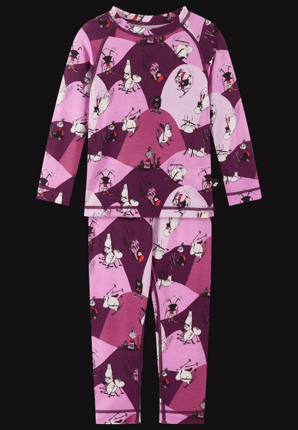 Moomin Trivsam Termisk Uppsättning Rose Pink