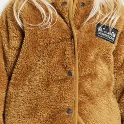 Mylla Kids Fleecejacka Med Knappar Cumin