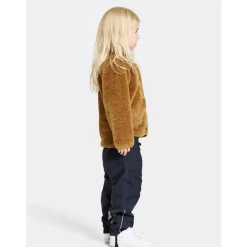 Mylla Kids Fleecejacka Med Knappar Cumin