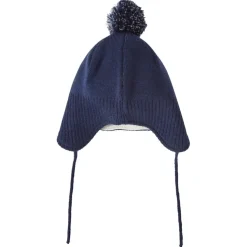 Narvik Helmet Beanie Med Fleecefoder Navy