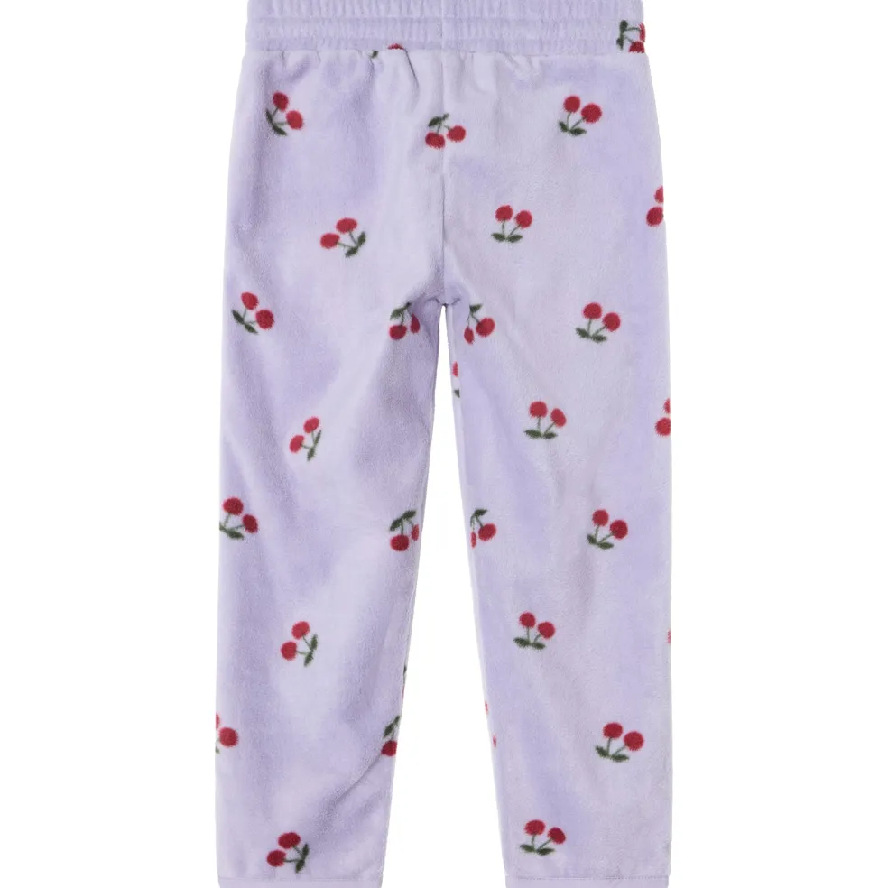 Northpole Fleecebyxor Violet Cherry