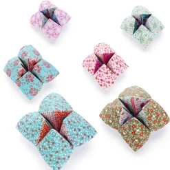 Origami Loppor I Ljusa Färger Flowers