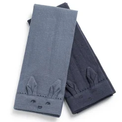2-Pack EAT Baby Servetter Tender Blue/Juniper
