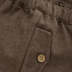 Pants Woven Chocolate Brown