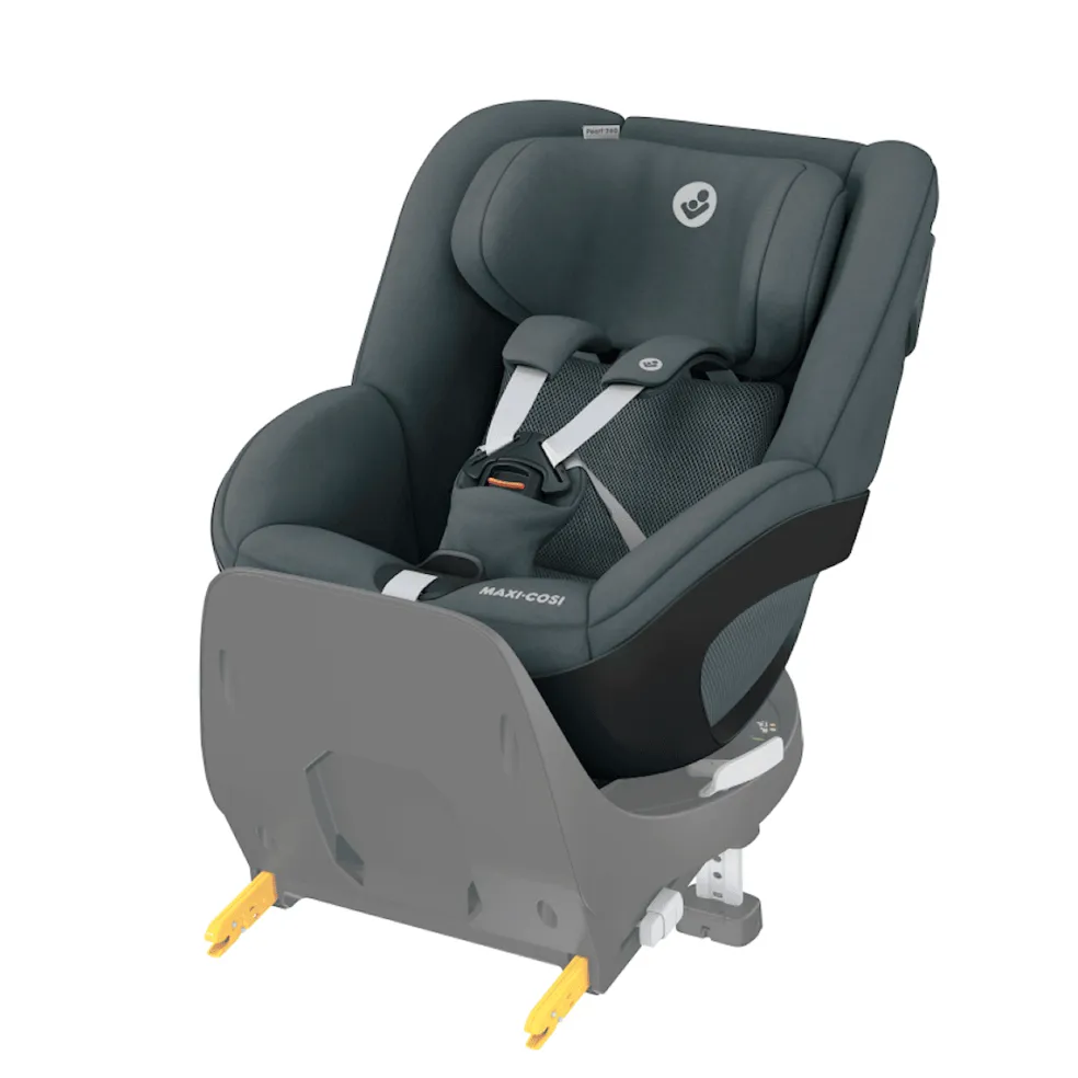 Pearl 360 Bilbarnstol 3M-4Y / 0-17,4 Kg Authentic Graphite
