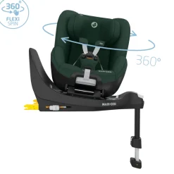 Pearl 360 4 M - 4 Y/ 0 - 17,4 Kg Bilbarnstol Autentic Green