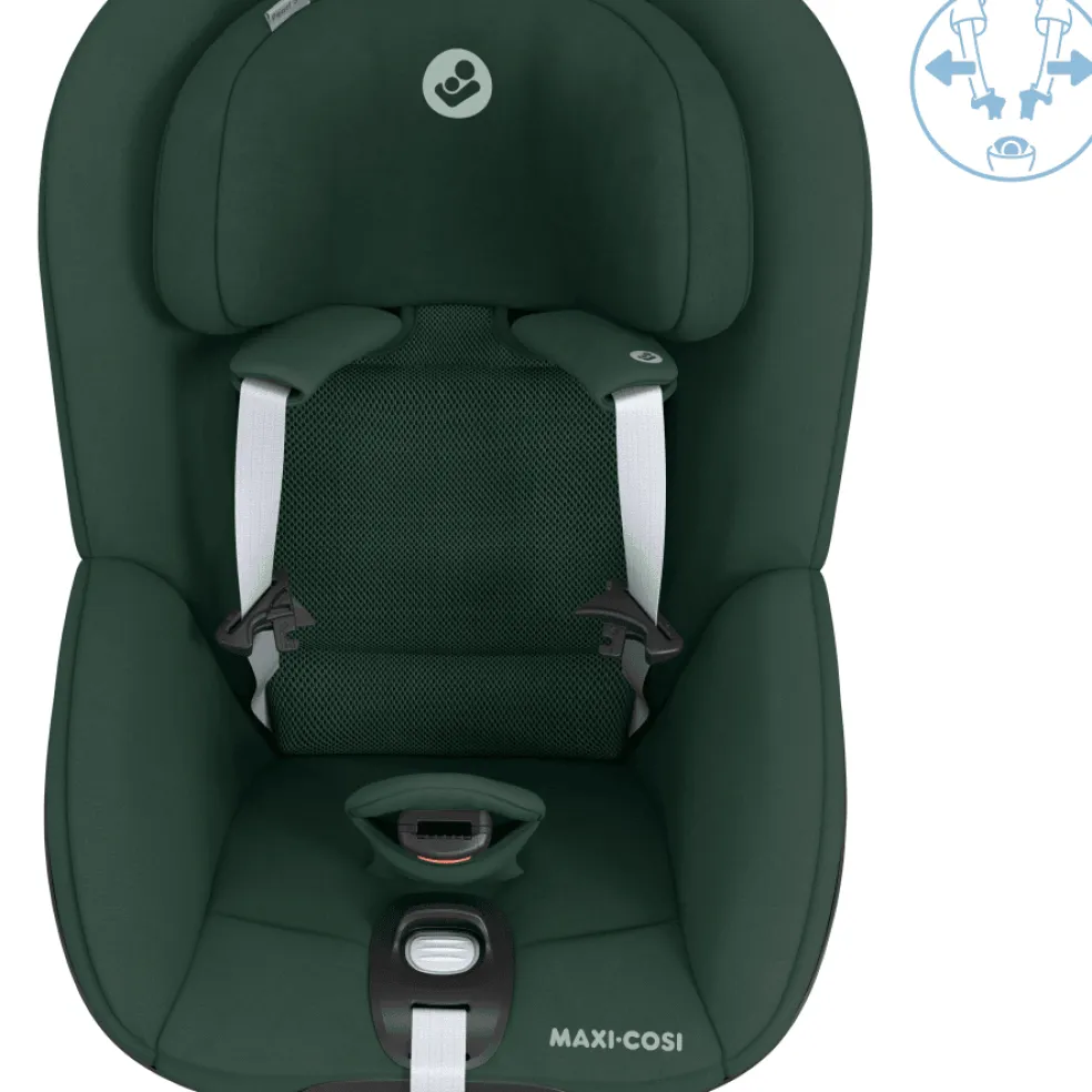 Pearl 360 4 M - 4 Y/ 0 - 17,4 Kg Bilbarnstol Autentic Green