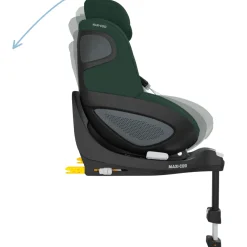 Pearl 360 4 M - 4 Y/ 0 - 17,4 Kg Bilbarnstol Autentic Green