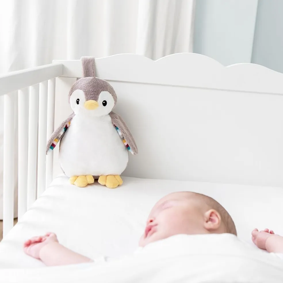 Pheobe The Penguin Baby Sleep Shusher Med Ljus- Och Ljudinspelning