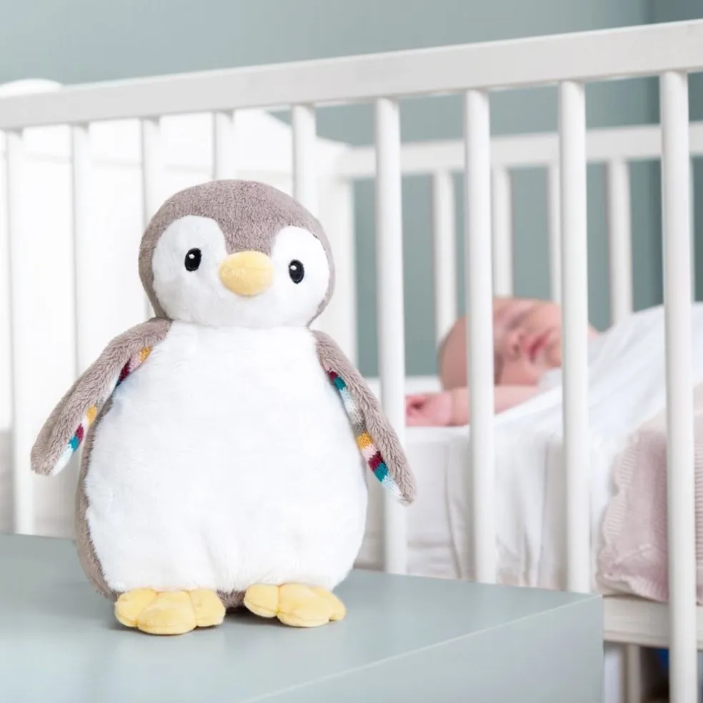 Pheobe The Penguin Baby Sleep Shusher Med Ljus- Och Ljudinspelning