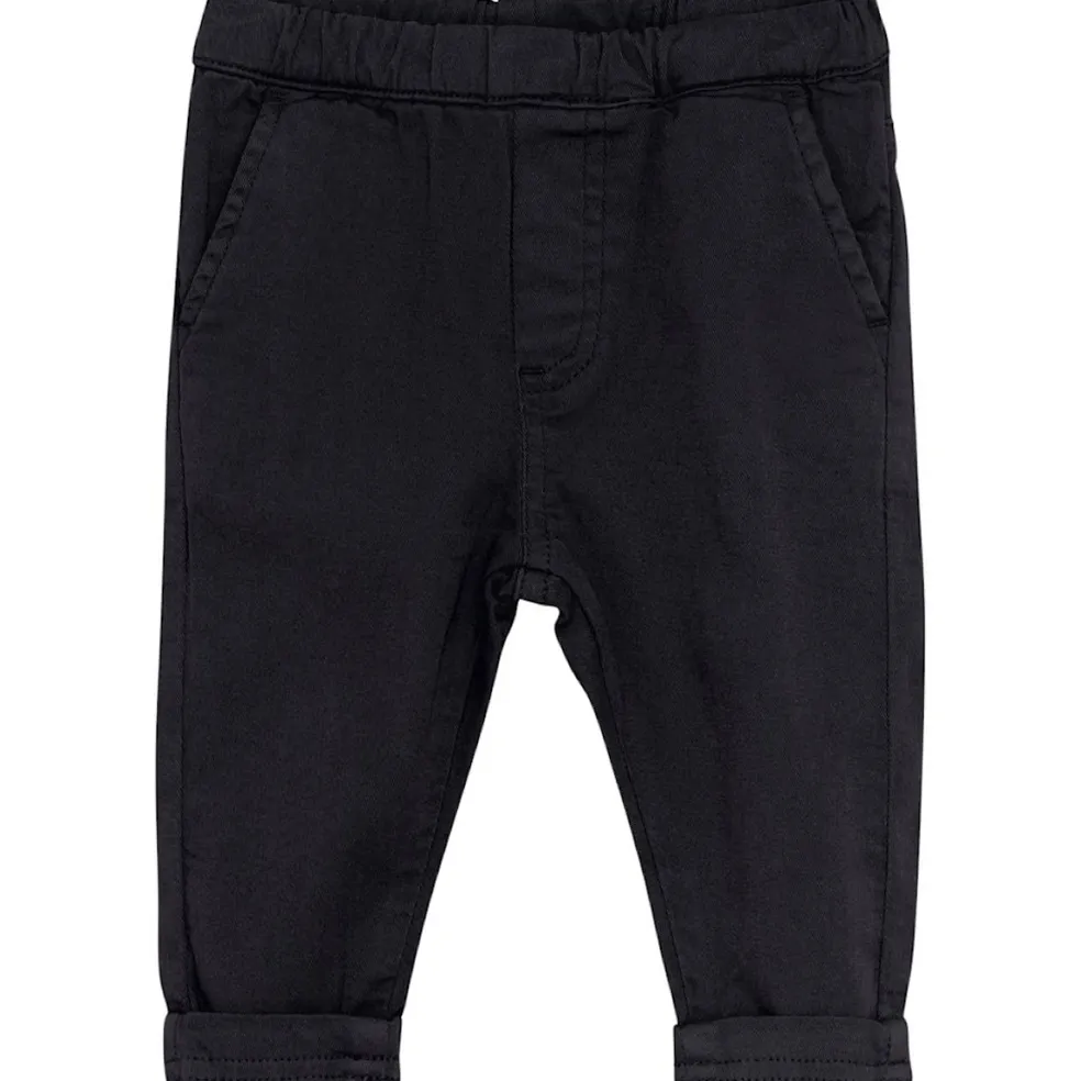 Plain Twill Byxor Dark Navy