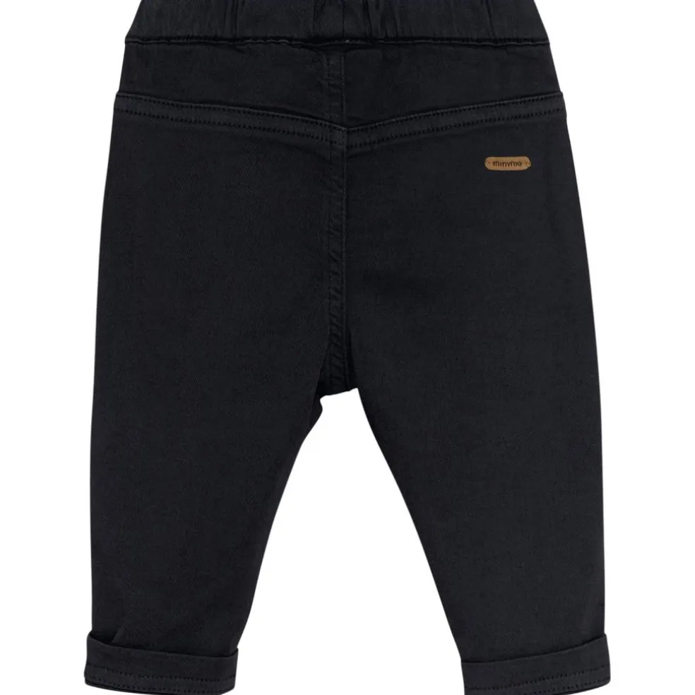 Plain Twill Byxor Dark Navy