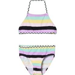 Plait Bikini Pastel Stripe