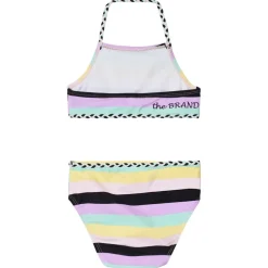 Plait Bikini Pastel Stripe
