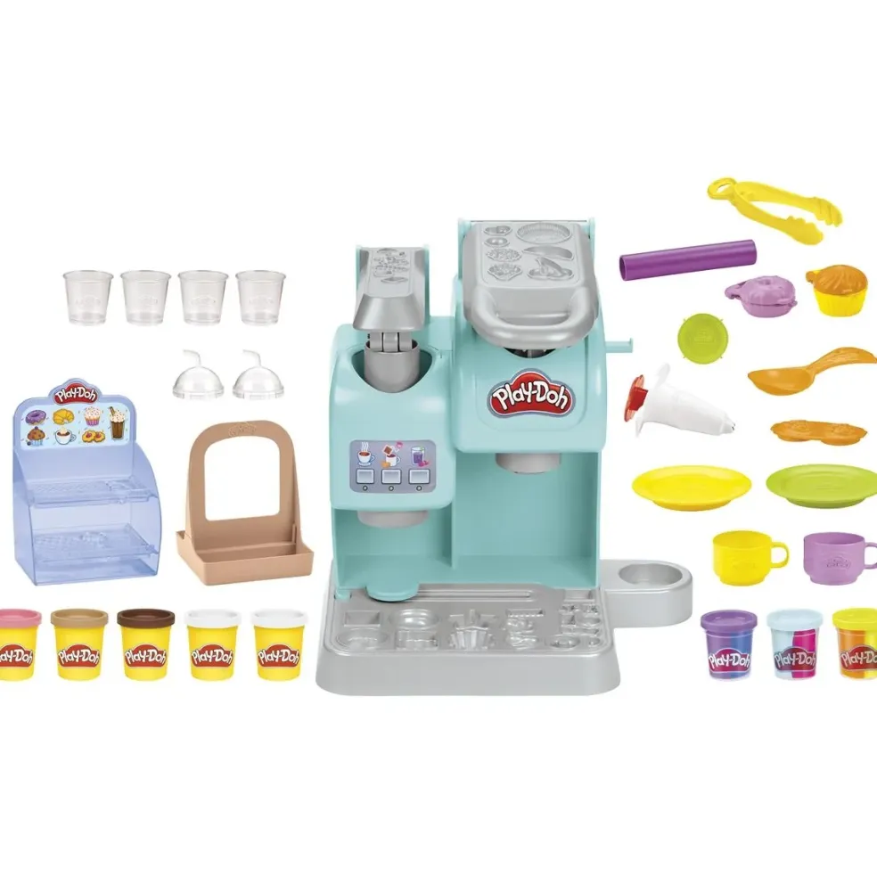 Play-Doh Kitchen Creations Färgglada Kökskreationer För Café-lekset
