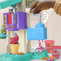 Play-Doh Rainbow Swirl Ice Cream-lekset