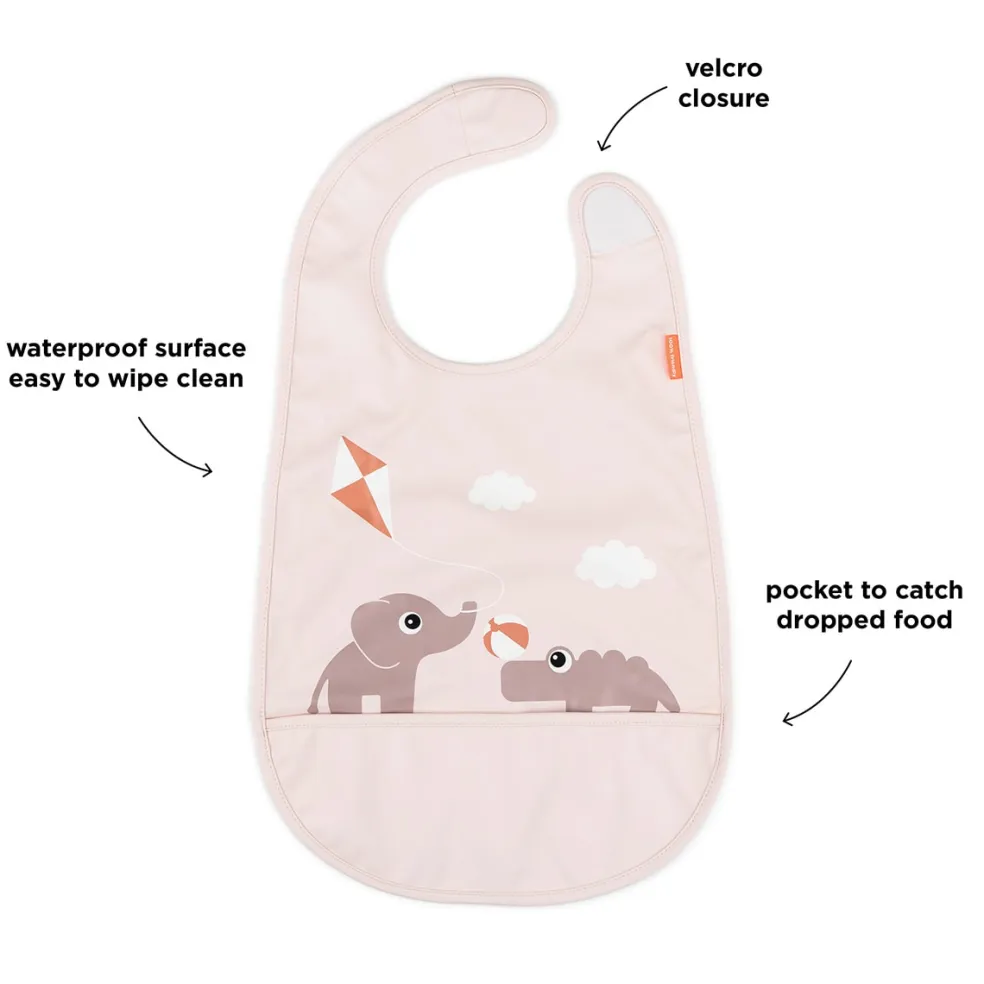 Playground Bib Med Kardborreband Powder