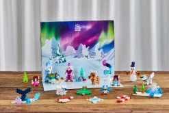 Plus-Plus Adventskalender - Tomtens Norrskensäventyr Mix