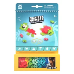 Plus-Plus Aktivitetsset - Ocean - 125 Delar Mix