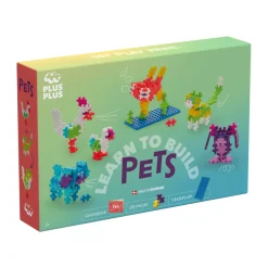 Plus-Plus Learn To Build Husdjur - 275 Stycken Mix