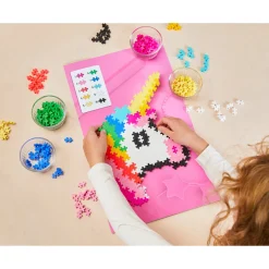 Plus-Plus Puzzle By Number Enhörning - 250 Stycken Mix