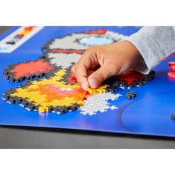 Plus-Plus Puzzle By Number Rymdraket - 500 Bitar Mix