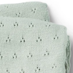 Pointelle-filt Mineral Green