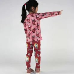 Polar Bears Leggins Baroque Rose
