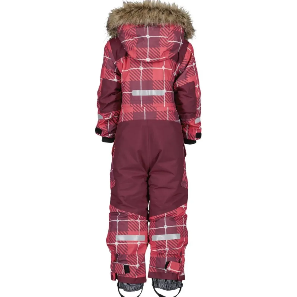 Polarbjörnen Winter Coveralls i Rusty Wine
