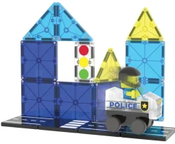 Police Patrol Byggklossar 20 St Multi