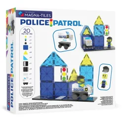 Police Patrol Byggklossar 20 St Multi