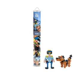 Polis Och Hund 100 Pcs
