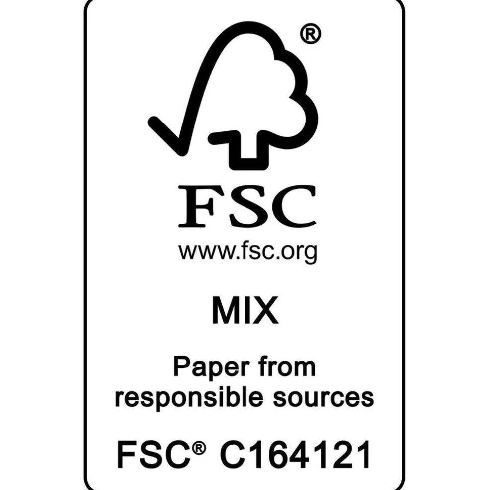 Poster 30x40 Kuling X Madelen Möllard 2-pack FSC Mix Affisch Vit