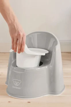 Pottstol Grå