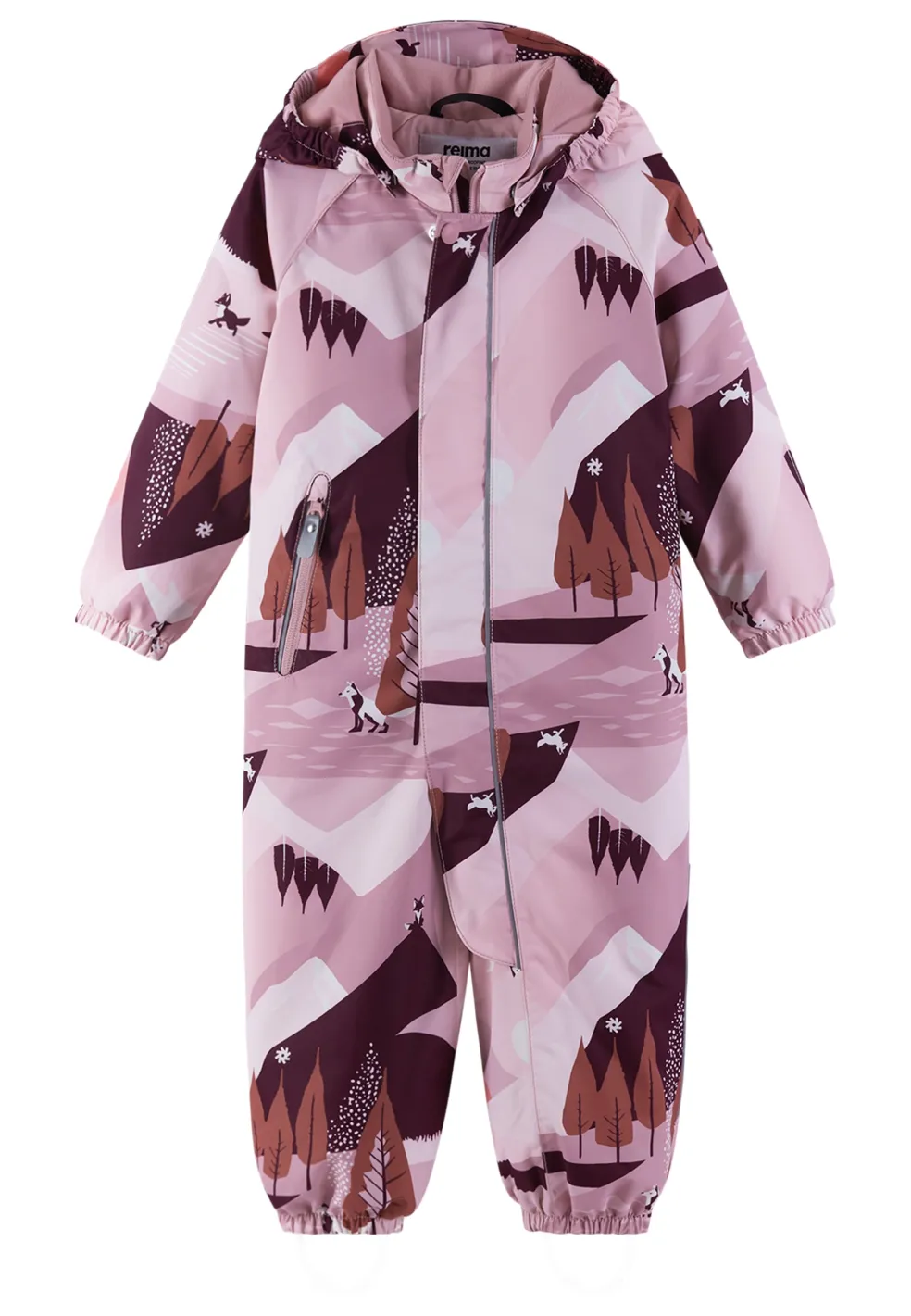 Puhuri Reimatec Vinter Totalt Grey Pink