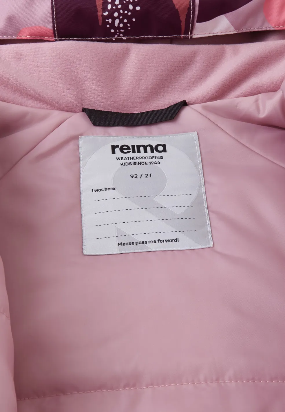 Puhuri Reimatec Vinter Totalt Grey Pink