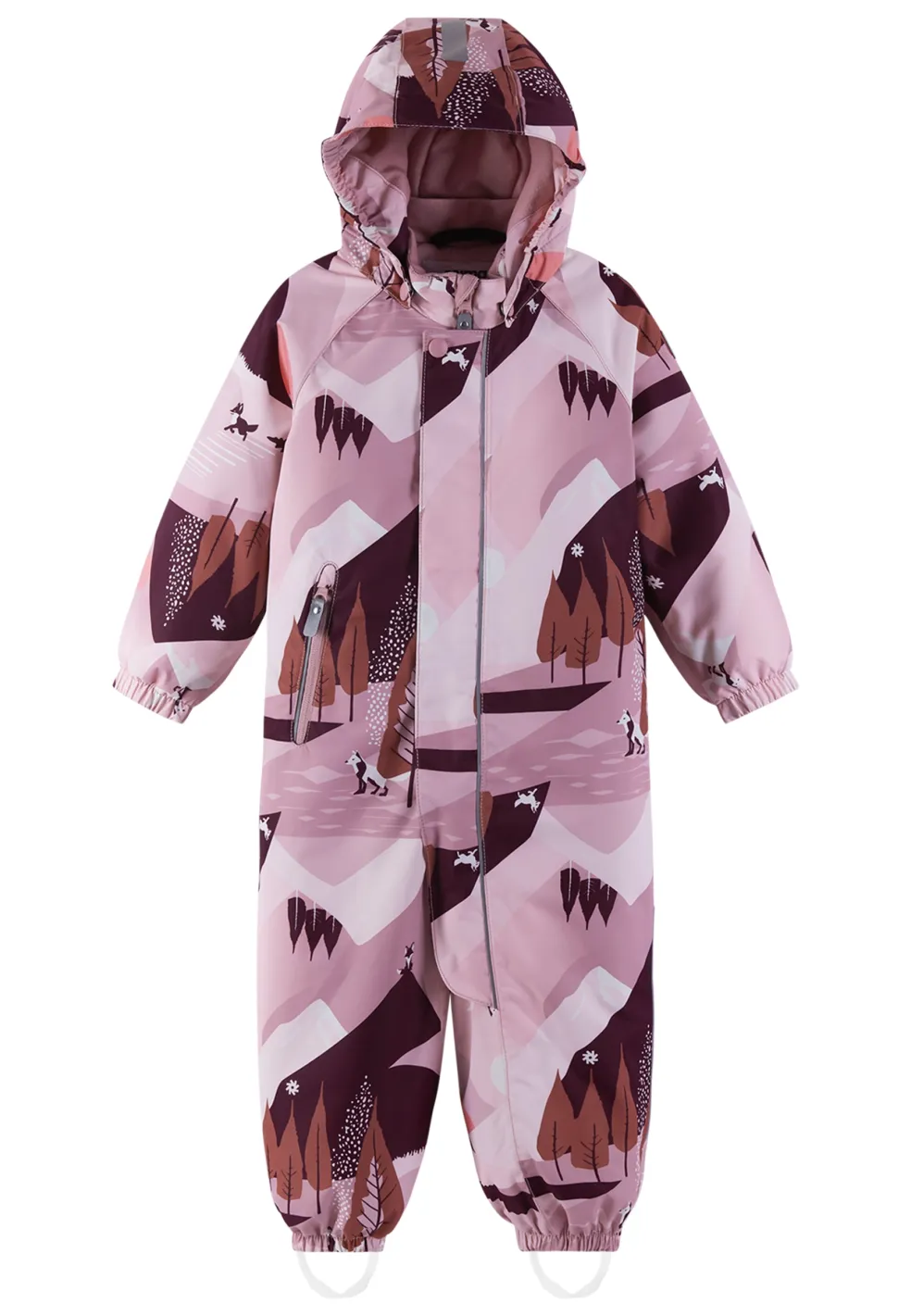 Puhuri Reimatec Vinter Totalt Grey Pink