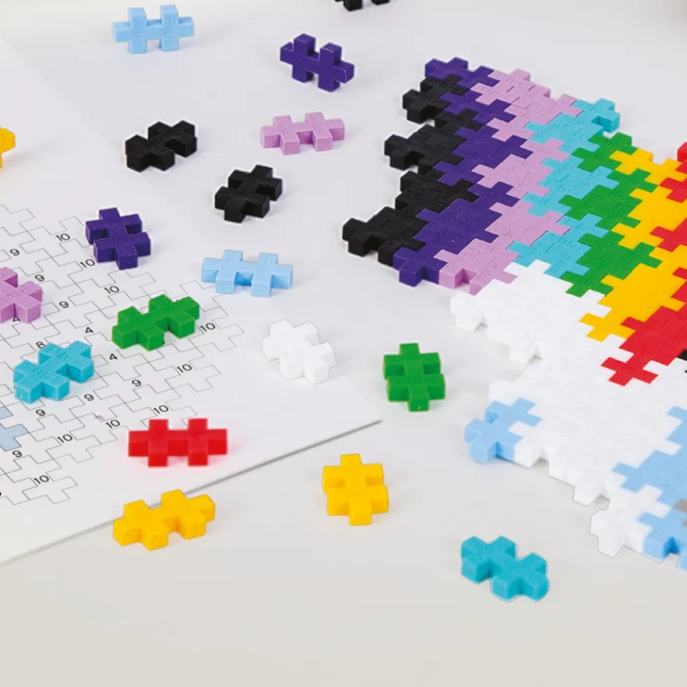 Puzzle By Number Rainbow & Unicorn Byggset