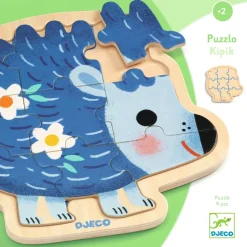 Puzzlo Kipic 9-delars Träpussel