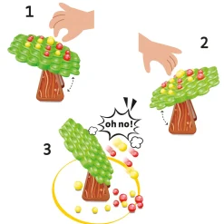 Quercetti - Stay Apple Balanced Balansspel Multi