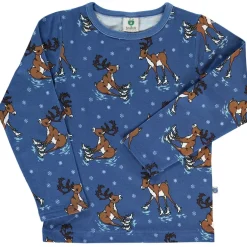 Raindeer Långärmad T-Shirt Federal Blue