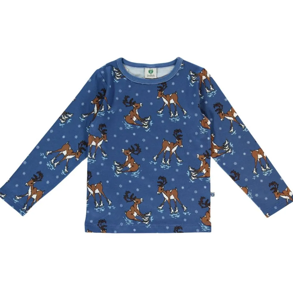 Raindeer Långärmad T-Shirt Federal Blue