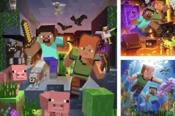 Ravensburger Biomes Minecraft - Pussel Mix