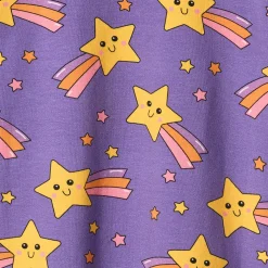 Reegnt With Shooting Star Långärmad Babydräkt Royal Purple