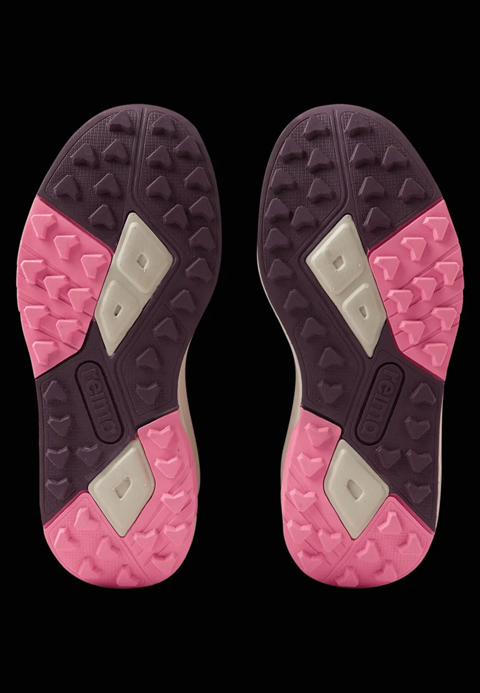 ReimaTec Rolling Steps Kiritin Vattentät High-Top Sneakers Grey Pink