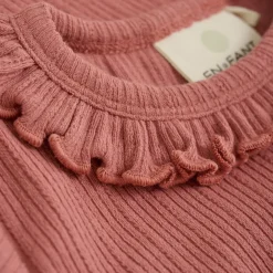 Ribbad T-shirt Old Rose