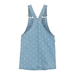Ärmlös Denimklänning Aop China Blue