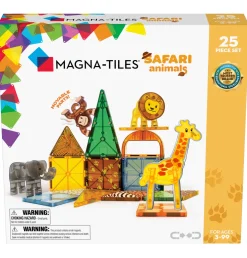 Safari Animals Byggklossar 25 St Set Multi